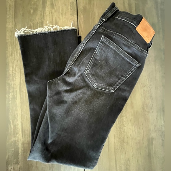 J. Crew Billie Demi Boot Crop Jeans - Size 26 - Black - EUC - Picture 13 of 13